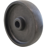 Algood RE6563-A38F-RXW-RB Emaxx RollX Glass Fill Caster, Rigid, 6" (152.4 mm), Nylon, 1200 lbs. (544.3 kg.)