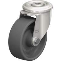 Blickle LIXR-POHI 102G Roulette thermoplastique r&eacute;sistante &agrave; la chaleur, Pivotant, Diam&egrave;tre 4", Capacit&eacute; 330 lb (149,685 kg)