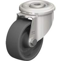 Blickle LIXR-POHI 81G Roulette thermoplastique r&eacute;sistante &agrave; la chaleur, Pivotant, Diam&egrave;tre 3-1/8" (79,375 mm), Capacit&eacute; 330 lb (149,685 kg)