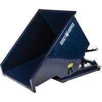  MN957 Self-Dumping Hopper, Steel, 1 cu.yd., Blue
