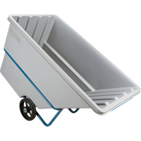 Tilt Truck, Polyethylene, 1.1 cu. yd., 2000 lbs. Load Capacity MN983 | TENAQUIP