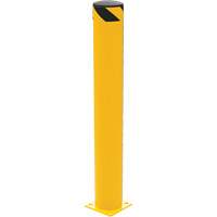 Safety Bollard, Steel, 48" H x 6.5" W, Yellow  MO017 | TENAQUIP