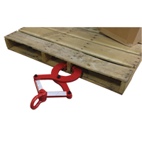 Vestil PAL-16 Heavy Duty Pallet Puller, 16 lbs. Weight, 5" Jaw Opening, 6000 lbs. Pulling Capacity, 2" Jaw Height