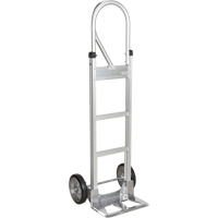 KLETON MO073 Knocked Down Hand Truck, P-Handle Handle, Aluminum, 52-1/8" Height, 500 lbs. Capacity