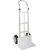 Knocked Down Hand Truck, Continuous Handle, Aluminum, 48" Height, 500 lbs. Capacity MO077 | TENAQUIP