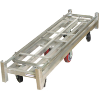 Wesco 273296 Chariot &agrave; plateforme U-Boat, 59-1/2" lo x 16" la x Capacit&eacute; 1750 lb, Roues en Polyur&eacute;thane