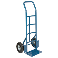 KLETON MO120 Heavy-Duty Hand Truck, Continuous Handle, Steel, 50" Height, 800 lbs. Capacity
