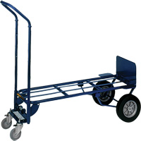 Deluxe Industrial Convertible Hand Truck, Steel, 1000 lbs. Capacity  MA333 | TENAQUIP