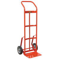 Hand Truck with Reinforced Noseplate - 156RN-HB, Continuous Handle, Steel, 51" Height, 800 lbs. Capacity  MO161 | TENAQUIP