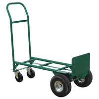 Wesco 210325 Diable transformable &eacute;conomique Greenline - 656-21-PE, Acier, Capacit&eacute; 600 lb