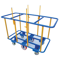 Horizontal Panel Cart, 63-7/16" x 28-1/2" x 40-15/16", 2000 lbs. Capacity  MO515 | TENAQUIP
