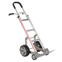 Magliner HRA116UAE3AG Self-Stabilizing Hand Truck, Combination Handle, Aluminum, 55'' Height, 500 lbs. Capacity