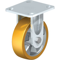 Blickle BKS-ALTH 125K-14 High-Quality Caster, Rigid, 5" (127 mm), Polyurethane Elastomer, 770 lbs. (349 kg.)