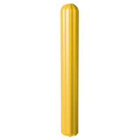 Eagle Mfg. 173872 Ribbed Bollard Cover, 8" Dia. x 72" L, Yellow
