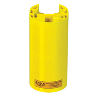 Polyethylene Rack Guard, 5" W x 6" L x 8" H, Yellow  MO763 | TENAQUIP