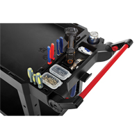 Rubbermaid 1997208 Heavy-Duty Adaptable Utility Cart, 2 Tiers, 25-1/5" x 36" x 51-1/2", 500 lbs. Capacity