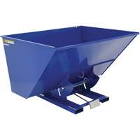 Vestil D-300-HD Conteneur autobasculeur, Acier, 3 vg³, Bleu