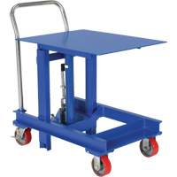 Vestil DIE-2430-48 Lift Table, 30"L x 24"W, Steel, 2000 lbs. Capacity