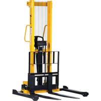 Manual Hydraulic Stacker, Hand Pump Operated, 2000 lbs. Capacity, 35" Max Lift  MO930 | TENAQUIP