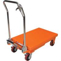 KLETON MP006 Hydraulic Scissor Lift Table, 32" L x 19-3/4" W, Steel, 660 lbs. Capacity