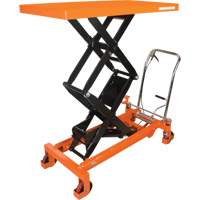 KLETON MP012 Hydraulic Scissor Lift Table, 48" L x 24" W, Steel, 1540 lbs. Capacity