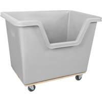 Easy Access Box Truck, Polyethylene, 45-3/4" L x 31-1/4" W x 37-3/4" H, 22 cu. ft. Volume, 1000 lbs. Capacity MP035 | TENAQUIP