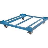 KLETON MP044 Pallet Dolly, 48.5" W x 43" D x 8" H, 3000 lbs. Capacity