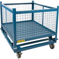 KLETON MP096 Dolly for Stacking Container, 48.5" W x 40-1/2" D x 10" H, 3000 lbs. Capacity
