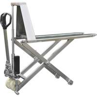 Mobile Industries 117220NSS-ECO Eco Scissor Skid Lift, 45" L x 21" W, Stainless Steel, 2200 lbs. Capacity