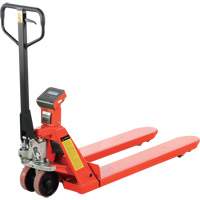 Mobile Industries 120448WL-P Eco Weigh-Scale Pallet Truck with Thermal Printer, 48" L x 27" W, 4400 lbs. Cap.