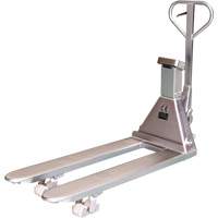 Mobile Industries 120448WLSS Eco Weigh-Scale Pallet Truck, 48" L x 27" W, 4400 lbs. Cap.