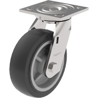 Blickle P21S-PB050R-14 21 Series Medium-Duty Caster, Swivel, 5" (127 mm), Polypropylene, 650 lbs. (294 kg.)