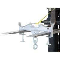 Vestil D-FORK-4-SL Double Swivel Hoisting Hook, 7-1/4" x  2-1/2" Fork Pocket