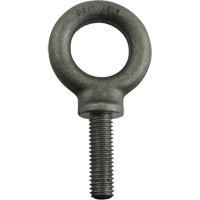 Gray Tools AS16 Alloy Steel Eye Bolt, 1-3/16" Dia., 1-1/2" L, 2700 lbs./2700 lbs. (1.35 tons) Capacity