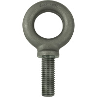 Gray Tools AS24 Alloy Steel Eye Bolt, 1-1/2" Dia., 2" L, 6400 lbs./6400 lbs. (3.2 tons) Capacity
