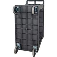 KLETON MP640 Chariot utilitaire pour l'entretien, 2 tiers, 16-1/2" x 32-1/2" x 34-1/2", Capacit&eacute; 550 lb