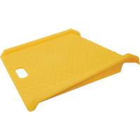 KLETON MP740 Rampe de trottoir portable en poly pour diable, Capacit&eacute; de 1000 lb, 27" la x 27" lo