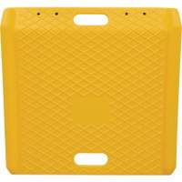 KLETON MP740 Rampe de trottoir portable en poly pour diable, Capacit&eacute; de 1000 lb, 27" la x 27" lo