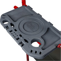 Metaltech I-BM4S &eacute;chafaudage portatif Buildman, 40-5/8" p x 4' h