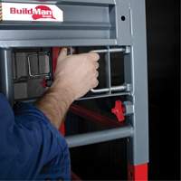 Metaltech I-BMSS Buildman Baker Drywall Scaffold, 31" D x 6' H