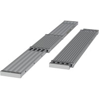 Metaltech M-PEP7000AL Telescoping Work Plank, 108" W x 12" D, 250 lbs. Capacity, Knocked Down