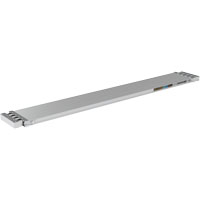 Metaltech M-PEP7100AL Telescoping Work Plank, 156" W x 12" D, 250 lbs. Capacity, Knocked Down