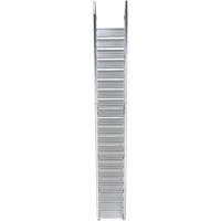 Metaltech AL-SSEH21 Syst&egrave;me d'escalier modulaire pour la construction de 17-21 marches SmartStairs, 157-1/2" ha