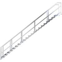 Système d'escalier modulaire pour la construction de 17-21 marches SmartStairs<sup>MC</sup>, 157-1/2" ha x  MP922 | TENAQUIP