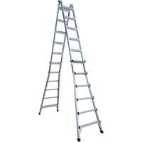 Telescoping Multi-Position Ladder, Aluminum, 300 lbs.  MP925 | TENAQUIP