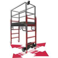 Complete Motorized Buildman™ 6' Baker Scaffold Kit, 31" D x 118-3/4" H  MP932 | TENAQUIP