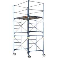 Metaltech M-MRT5710 Complete Scaffold Tower with Casters, 69-1/2" D x 178" H