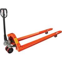 KLETON MQ019 8' Long Fork Hydraulic Pallet Trucks, 96" L x 27" W, 4400 lbs. Capacity