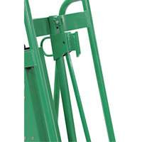 Valleycraft F89484 Diable pour baril motoris&eacute; avec roues pneumatiques