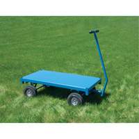 KLETON MQ156 Outdoor Platform Wagon Truck, 30" W x 60" L, 1000 lbs. Capacity